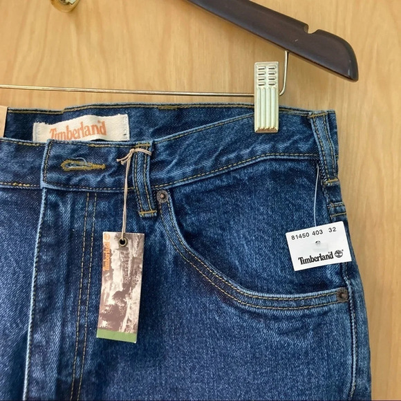 TIMBERLAND Sz 32 x 32 Classic Fit  Jeans 100% Cotton NWT - Picture 4 of 10